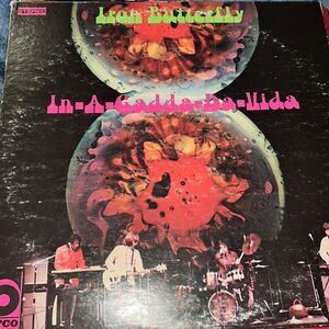 Iron Butterfly *In-A-Gadda-Da-Vida *LP record VG *ATCO *SD33-250 *1968  ***
